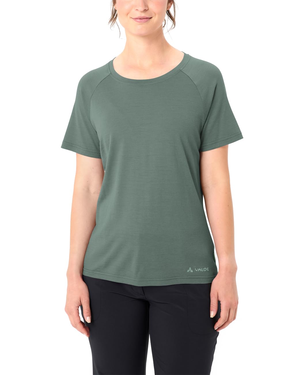VAUDE Hochwertiges T-Shirt mit Wolle zum Wandern, mit Merino Wolle, feuchtigkeitsregulierend, geruchshemmend und robust