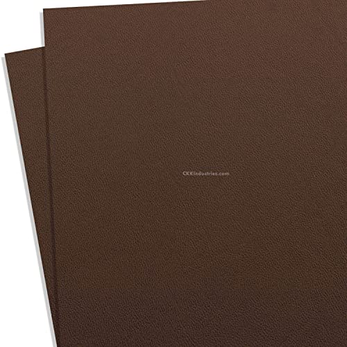 KYDEX Thermoform Sheet - (P1 Texture) - (.080 Thickness) - (8in x 8in) - (Chocolate Brown) - (2 Sheets) - DIY Holster Making, Airsoft Armor, Cosplay Uniforms