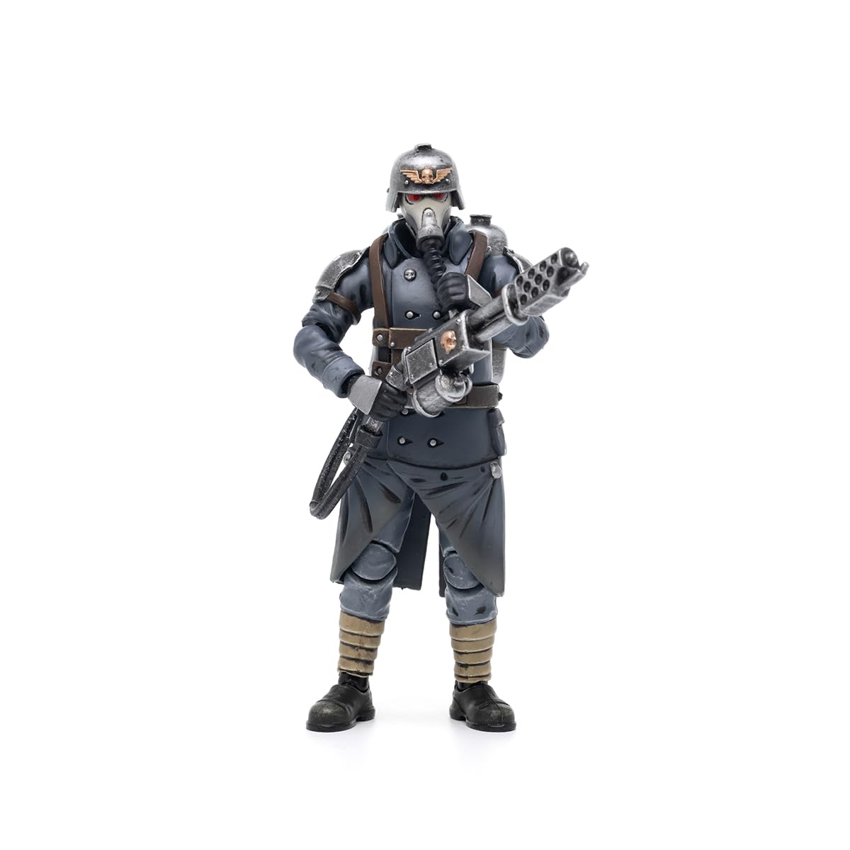 JOYTOY Warhammer 40K Astra Militarum Death Korps of Krieg Veteran Squad 1:18 Scale Action Figure (Guardsman with Flamer) โ image 1