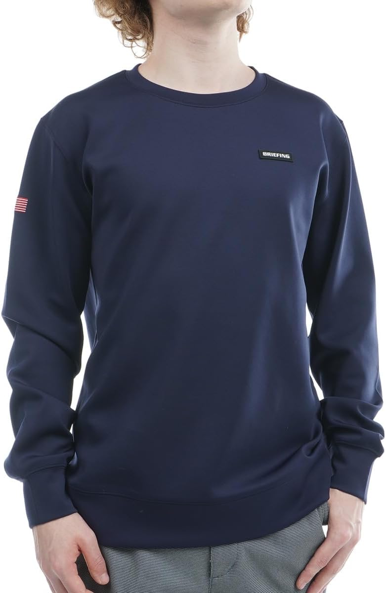 BRIEFING ブリーフィング ゴルフ ブラック スウェット トレーナー M