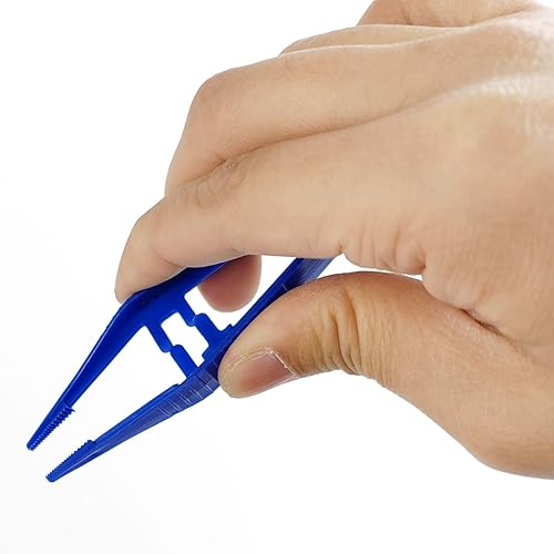 Miniatura 3 de GXXMEI 50 pinzas de plástico de 5 pulgadas, pinzas para manualidades para proyectos de cuentas, manualidades para manualidades hechas a mano,