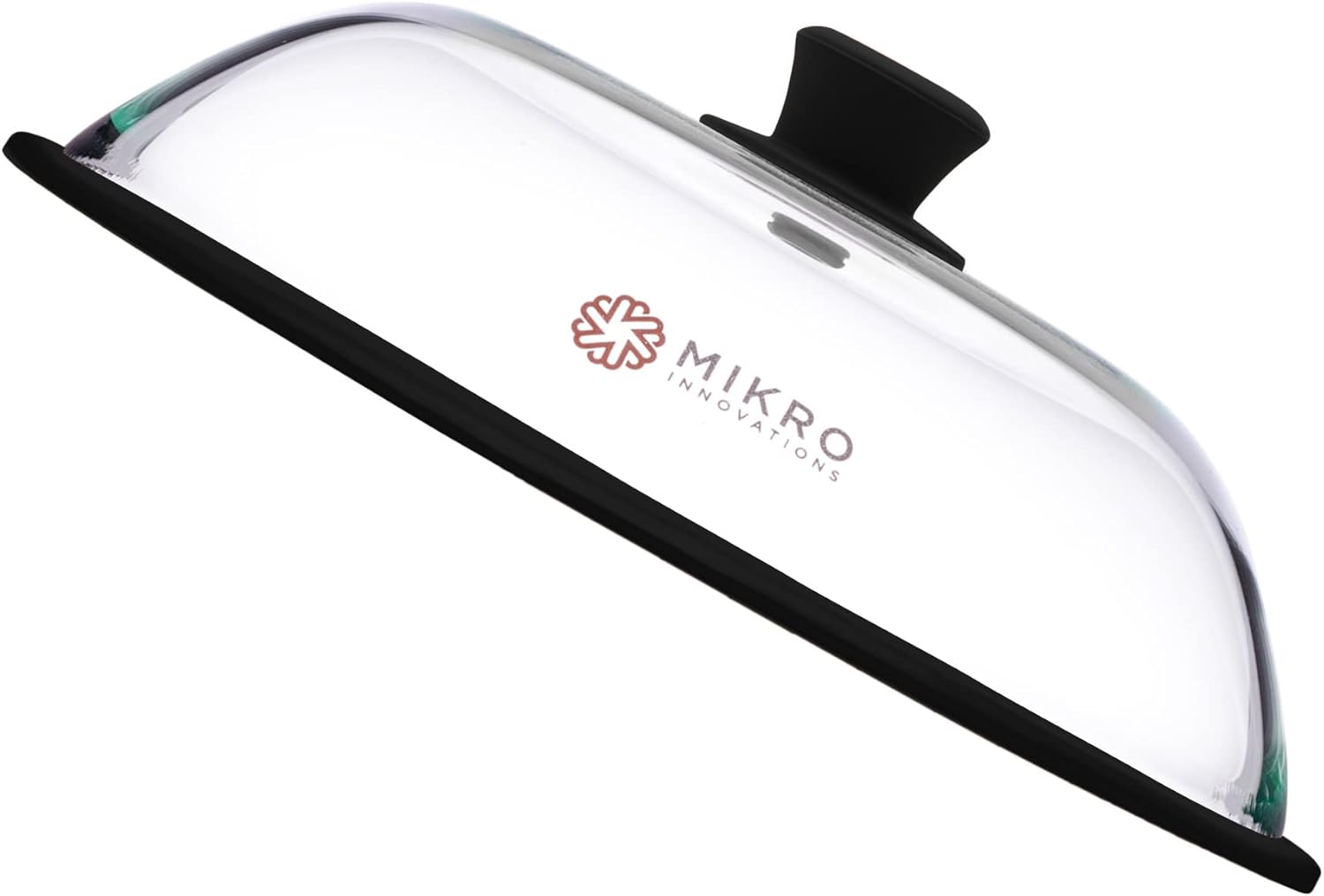 Mikro Innovations Vented Tall microwave glass plate cover BPA Free