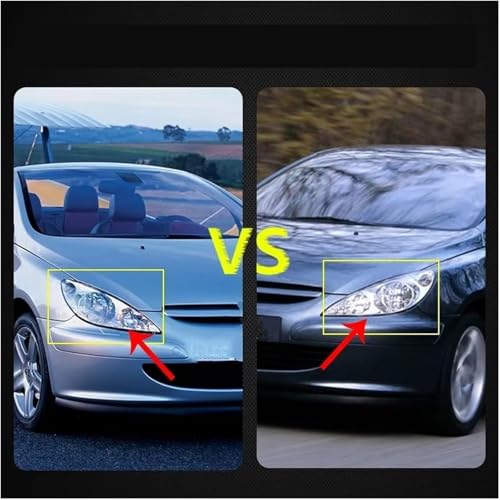 Phare avant gauche Peugeot 307 haute résistance finition premium pour modèles 2003-2007 - 4