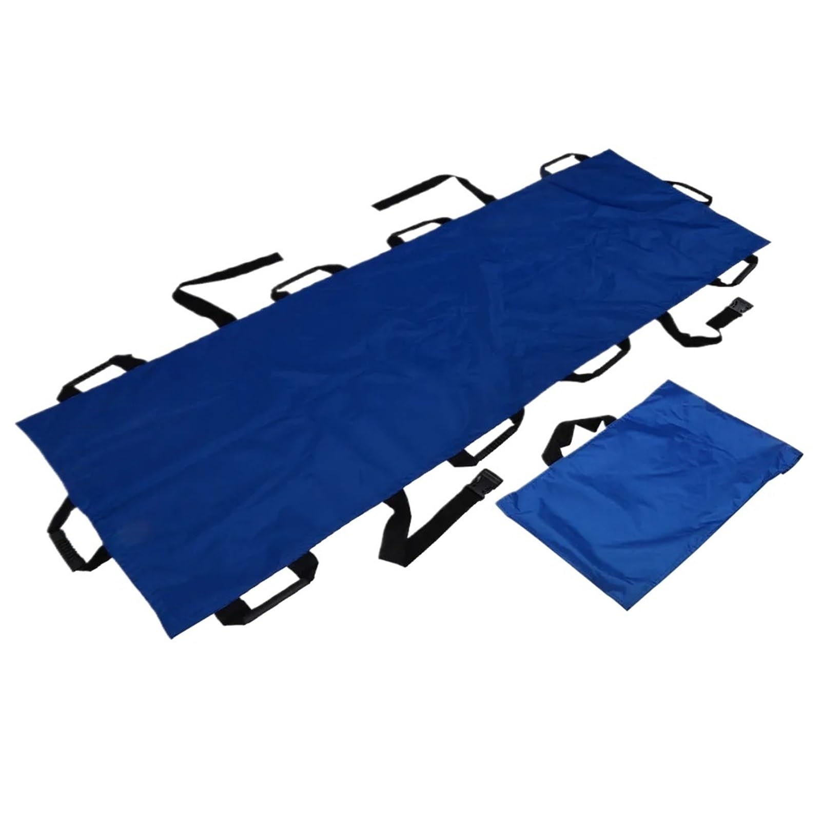 Brancard Souple Pliable Imperméable Civière pliable et souple en tissu Oxford, 10 poignées, portable, for les urgences médicales domestiques pour sauvetage urgence hôpital ambulance sport
