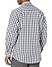 Nick Graham mens Large Gingham Shirt/Tie Set Dress Shirt, Navy, Medium US