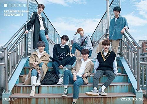 Drippin Boyager 1st ミニアルバム B版 CD+1pポスター+80pブックレット+1p荷物タグ+2pフォトカード+