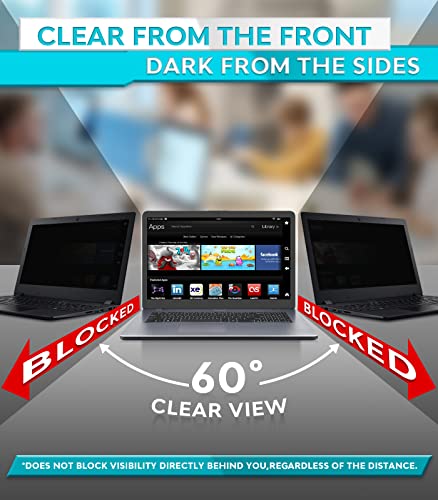 Écran de confidentialité amovible PYS pour ordinateur portable 13,3" anti-reflet