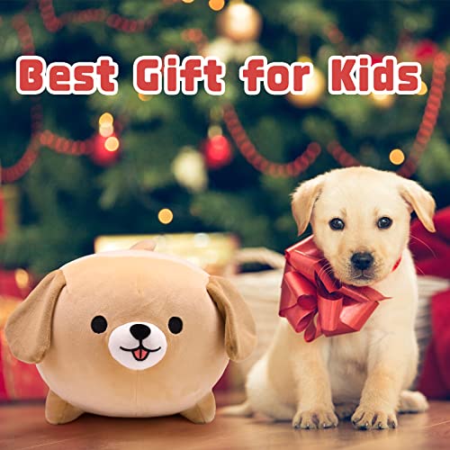 Jiajegtgt Dog Plush Pillow, 15Inch Cute Big Dogs Stuffed Animal Toys, Soft Giant Sleeping Pillows, Dog Plushies Doll Toy Gift For Kids Girlfriend. #TOP4