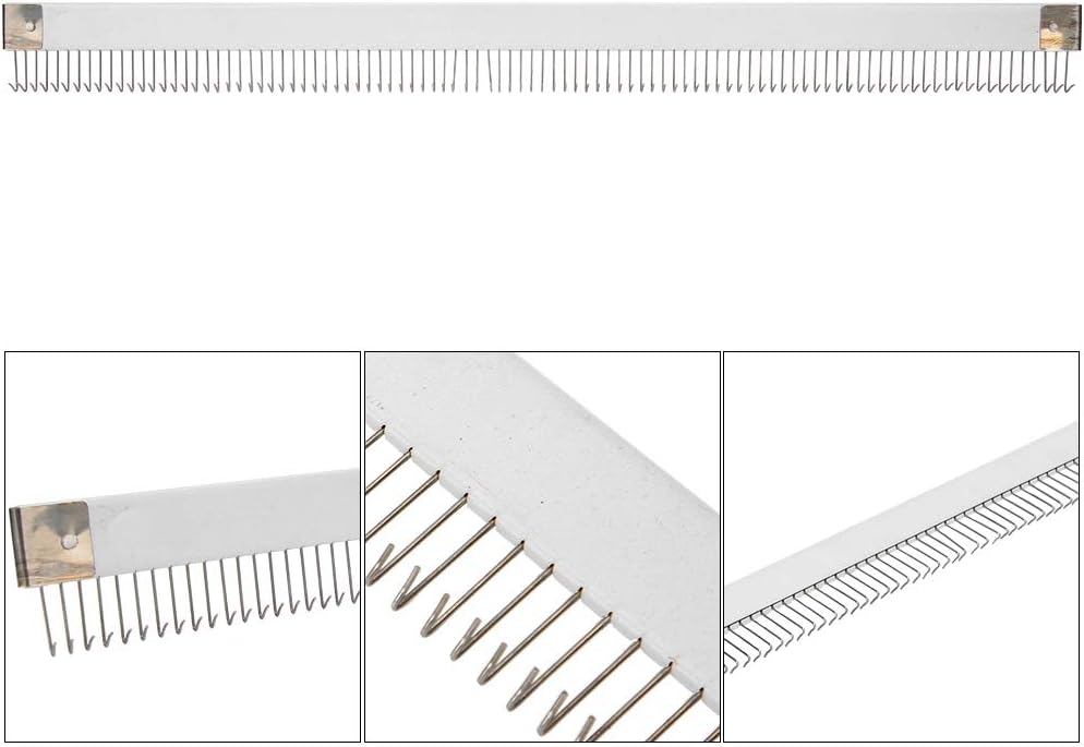 HEEPDD Universal Knitting Machine Claw Weight Hanger, Metal Cast on Comb Accessory Compatible with KH821/KH860/KH894/KH940/KH970 & More