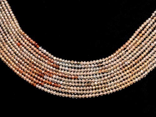 Perles en zircon de qualité AAA+ pierres brunes précieuses pour joailliers