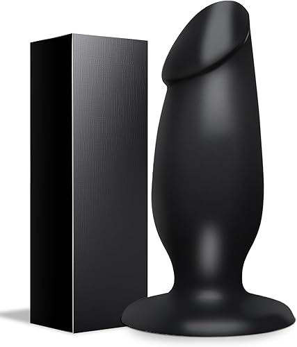 Consolador de enchufe anal súper largo, consolador monstruo de 13.7 pulgadas con ventosa fuerte, suave y flexible de silicona líquida, masaje