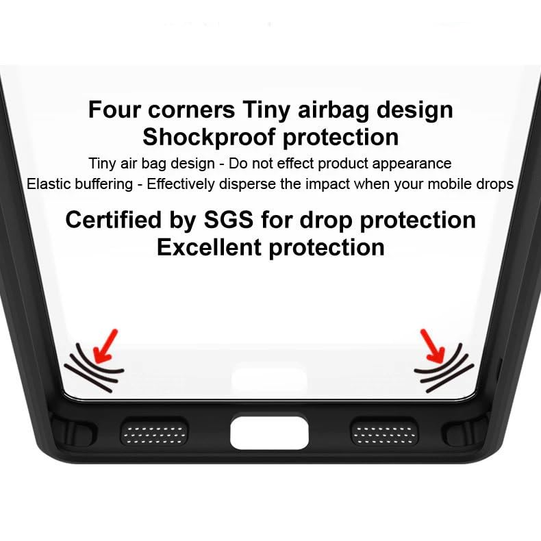 Image of REALCASE Back Cover Case for VIvo T3 Pro 5G / Iqoo Z9s Pro 5G | Slim Fit Hard PC Back & Soft TPU Bumper | Protective Shockproof Case for VIvo T3 Pro 5G / Iqoo Z9s Pro 5G (Black+Clear)