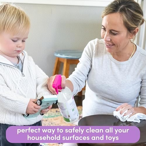 Dapple Baby - All Purpose Cleaning Spray Multi-Purpose Cleaner Baby Safe and Plant Based Household Cleaning Spray Sweet Lavender Scented - 887ml 30 Ounces - 5