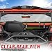 StarknightMT X3 Rear Windshield Back Window Windscreen Compatible with 2017-2025 Can Am Maverick X3& X3 Max (Except for XMR Models) Heavy Duty Clear