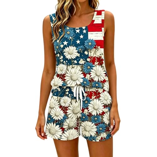 Tenue patriotique deux pièces pour vos barbecues et fêtes du Jour de l'Indépendance