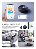 Proscenic Q10 Robot Vacuum Cleaner with Mop, 8000Pa Stong Suction, Lidar Navigation Robotic Vacuum, Robot Hoover 200Mins Runtime, Self-Charging, WiFi/Alexa/APP/iWatch Control, for Hard Floors Carpets - Image 5