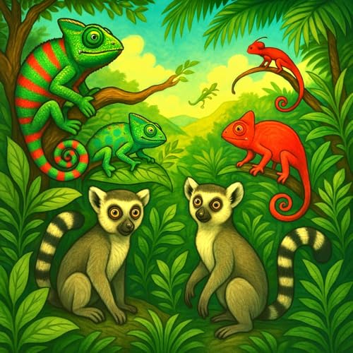 *ZWISCHEN BAOBABS, VANILLE & LEMUREN* Titelbild