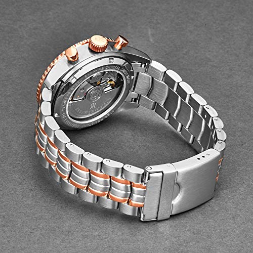 Men's 17000.6157 'Aviator' Black Dial Two-Tone Chronograph Automatic Watch3