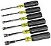 Klein Tools 635-6 6-Piece Heavy-Duty Nut Driver Set