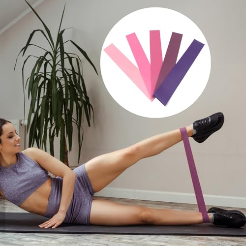 Resistenzband -Übungswerkzeuge Home - Elastizbänder, tragbare Ausrüstung | Übungshilfe für funktionale Fitness, Widerstandsbänder mit Abwechslung für den Pilates -Pass von Rückenknochen