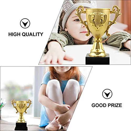 Kisangel 2 Pcs Troféu Troféu de Premiação Troféus de Cerimônia de Ouro Beisebol Basquete Golfe Futeb