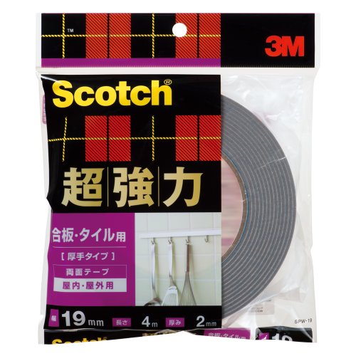 バラ売り可能です！3M 両面テープ スコッチ 超強力 フォームタイプ 51f7U6mMRJL.jpg