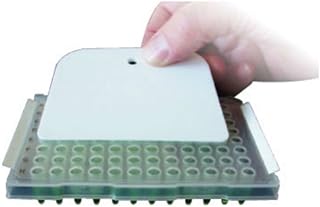 ThermalSeal PCR Sealing Film - 100 Non-Sterile, 50Âµm Heat Resistant Film for -40Â°C to +120Â°C - Certified DNase & RNase Free - Easy Application, Ideal Science Lab Supplies for Thermal Cycling