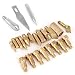 Produktbild Holzbrennstiftspitzen, 23-teiliges Holzbrenner-Zubehör, Schablonen, Lötkolben, Brandmalerei, Schnitzwerkzeug, Kit für Prägung/Erwachsene/Anfänger/Geburtstag/Hochzeitstag/Halloween/Weihnachten