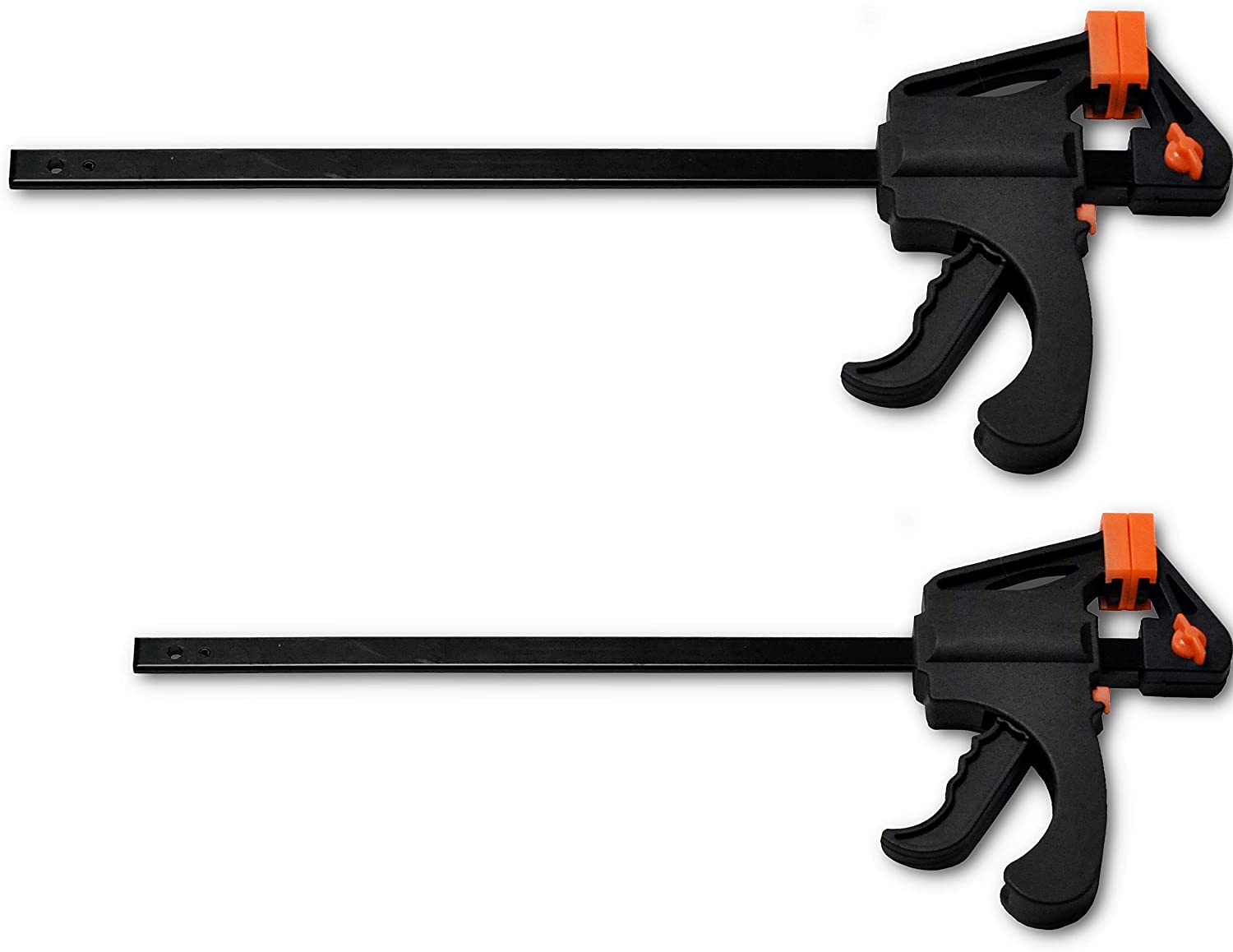Winsome Light Quick Grip Bar Clamp Ratchet, Adjustable Woodworking Hardware For Carpenters With Quick Release Lever (150Mm)