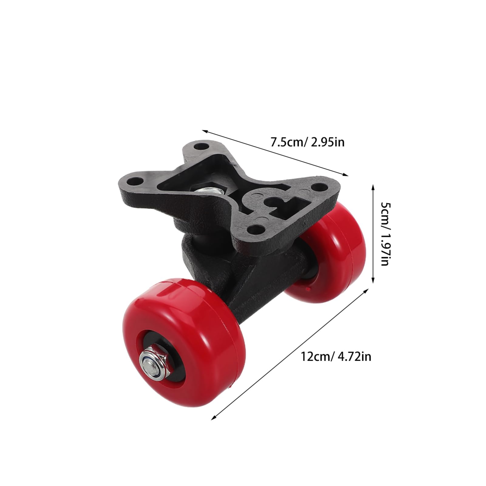 HANABASS 1 Pair Kids Skateboard Trucks Set Wheels Trucks Lightweight Easy Install Plastic Enhance Stability