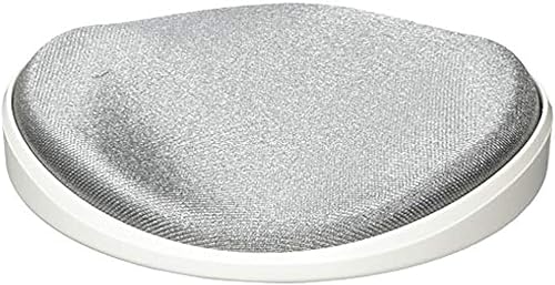Miniatura 2 de StarTech.com Reposamuñecas - Almohadilla ergonómica de escritorio - Reposamuñecas deslizante para mouse - Tela plateada - Soporte de muñeca de
