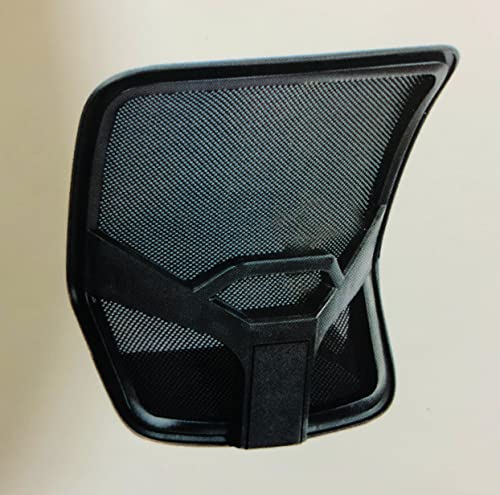 Image of GOYALSON Office Chair Back Part Visitor revolving Chair Spare Parts Accessories Chair net Back with nut Bolts and Key Easily fit to Every Chair (New Knetted Chair Back, Chair Parts)