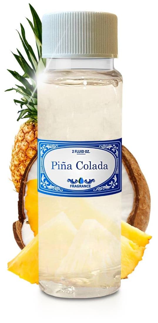 Concentrated Pina Colada Single Bottle 2.0 fl oz, Compatible with Sirena, Rainbow Vacuum Fragrances, Hyla, Diffusers, Aromatherapy, & Rainmate, Fragrances Not Made by Rexair or Rainbow