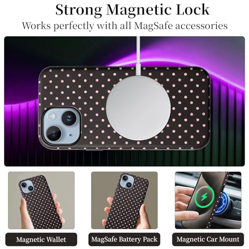 Coque iPhone 11 MagSafe marron PAKESI en TPU et PC rigide - 5