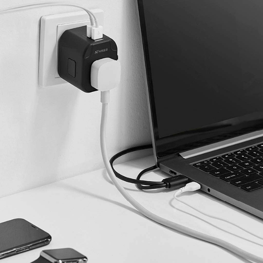 Adattatore da Viaggio Universale Europeo Internazionale - Adattatore Universale da Viaggio Traveling Essentials Verso Stati Uniti, Regno Unito, Spagna