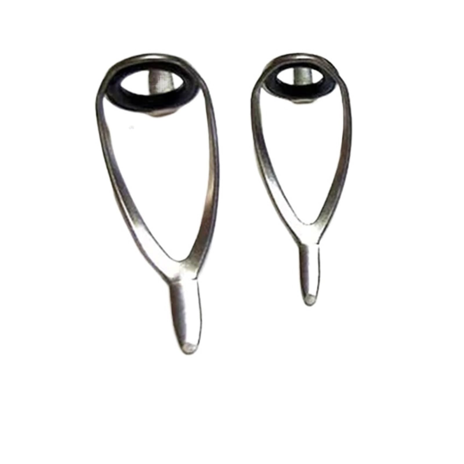 Lot de 2 guides de canne à pêche pour canne à pêche en eau salée avec œillets de rechange