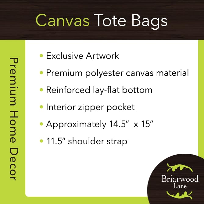 Briarwood Lane Tote Bags 14" x 15" x 7" 2022 Collection3