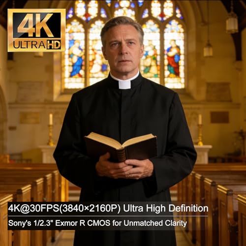 Image of zowietek 4K NDI|HX3 PTZ Conference Camera, ZowiePTZ, Ergo-Ease Remote Control, ZowieX APP Manager, 12X Optical+12X Digital Zoom, HDMI /USB, RTSP /RTMP(s) /SRT Stream, Meeting, Church, Event, Teaching