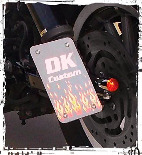 Miniatura 3 de DK Custom Productos Soporte de matrícula-Montaje vertical 12