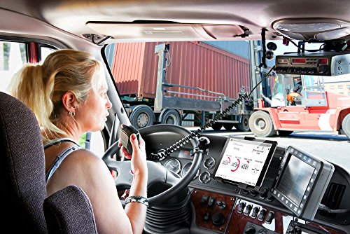 Arkon Locking Aluminum Tablet Mount With Key Lock For E-Log For Galaxy Tab A Ipad Models Retail Black #TOP3