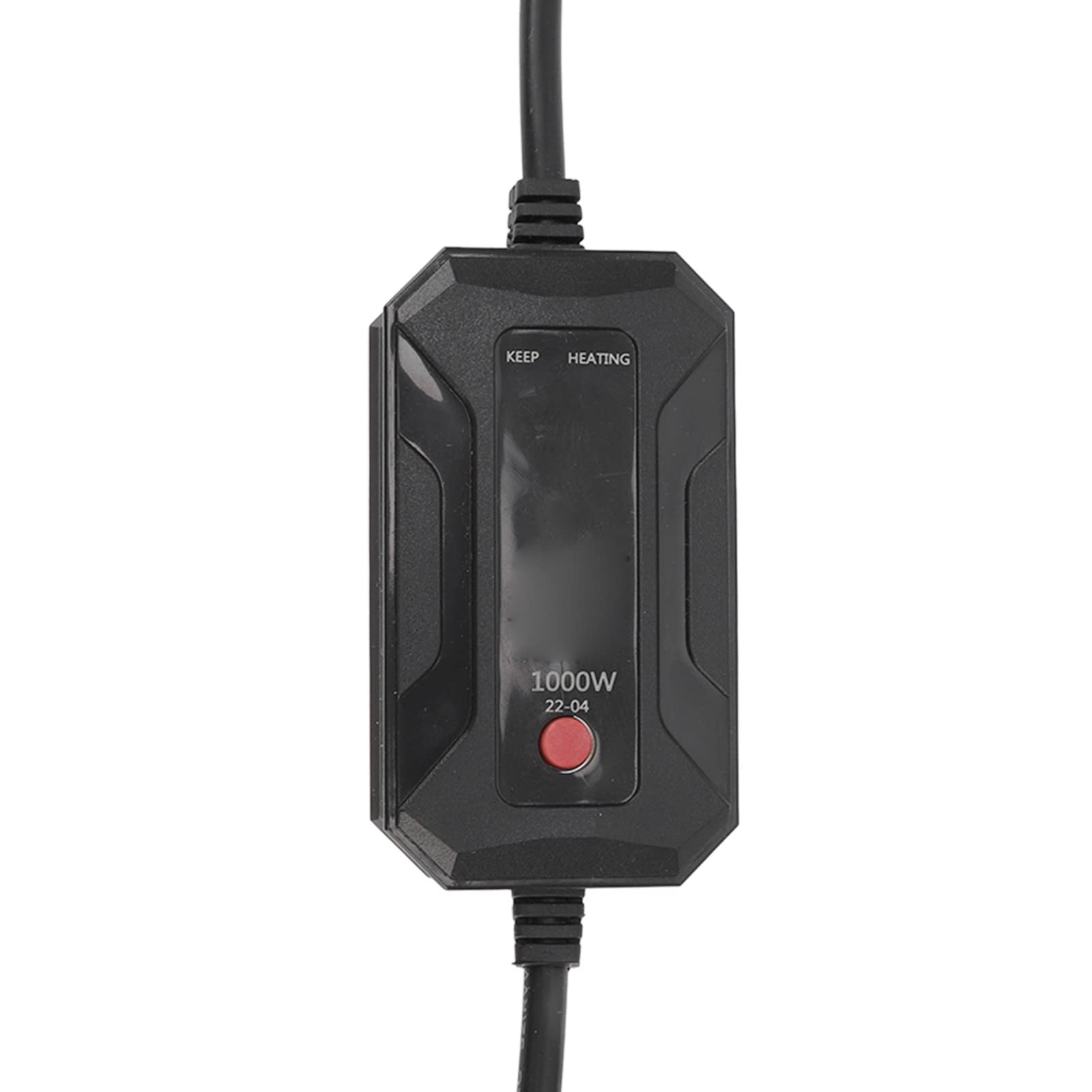 Rengue Calentador de Acuario, Calefacción Estable con Controlador de Pantalla LED para Pecera de Menos de 600 L, Protección de Seguridad de Ahorro de Energía con Tubo de Cuarzo (Enchufe Europeo 220V)