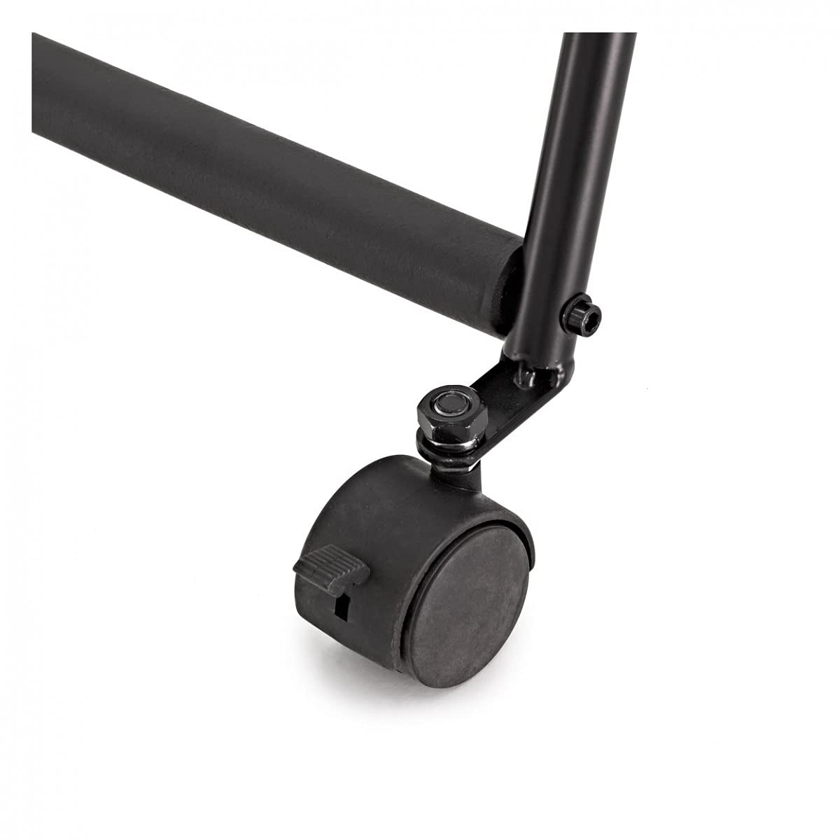 gear4music Support multi-guitare pour 5 guitares pliable avec roulettes