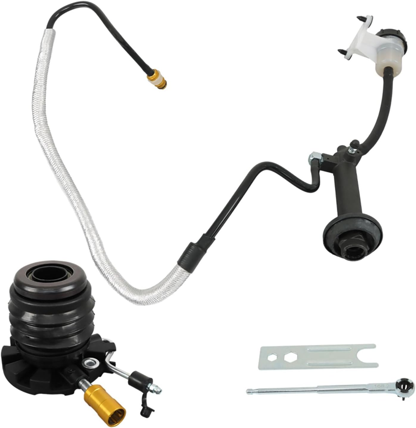 LABLT Hydraulic Clutch Master-Slave Cylinder Assembly Replacement for F-150 1997-2004 F-250 1997 1999 CC649043 2L3Z7A543AA