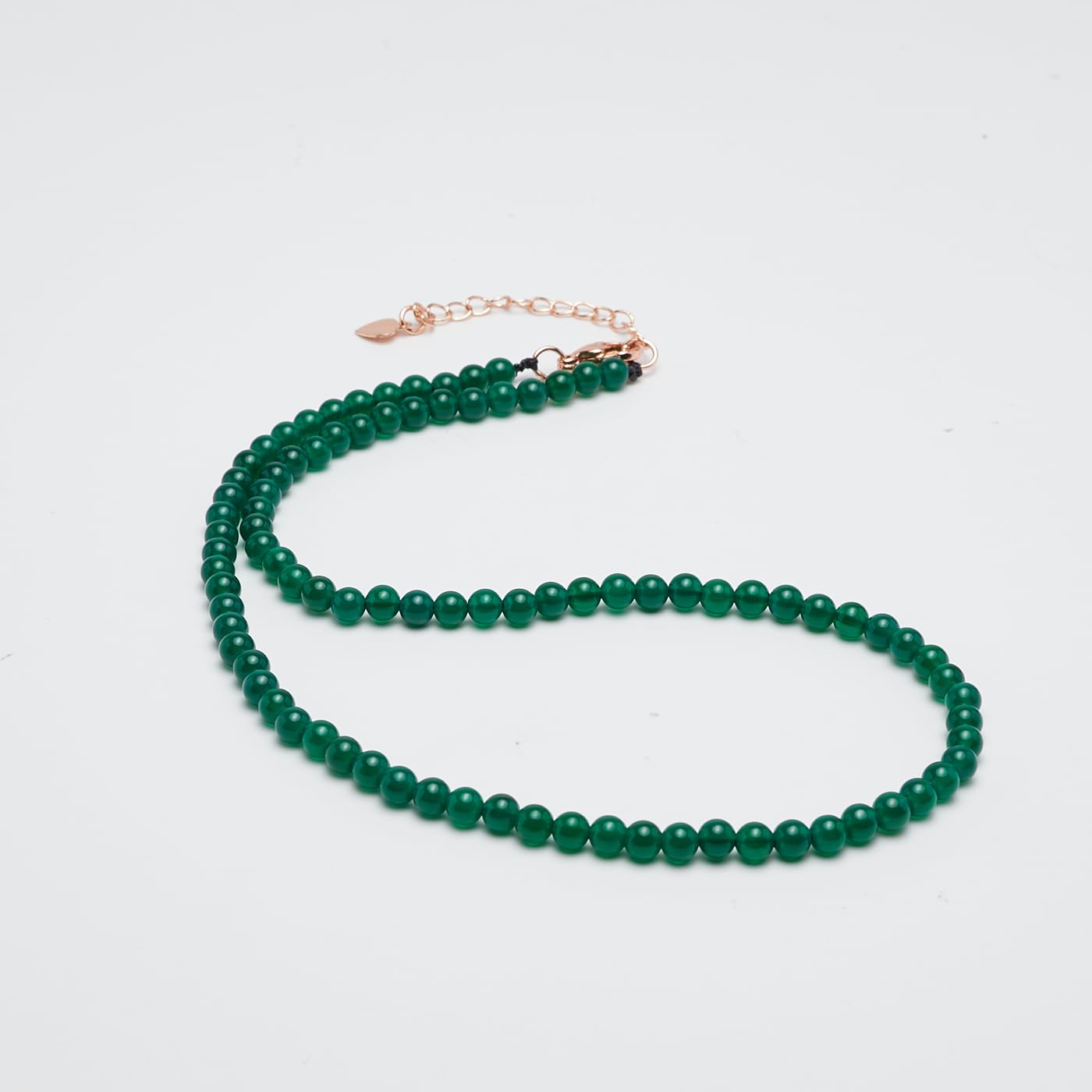 TreasureBay Collier de Perles de Pierres Précieuses Fait à la Main pour Femmes et filles - Collier D'empilage de Perles ras du Cou