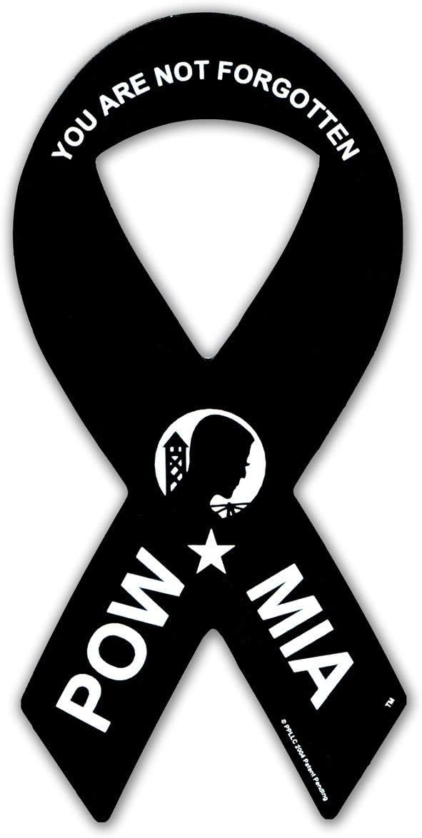 POW MIA Mini Ribbon Magnet