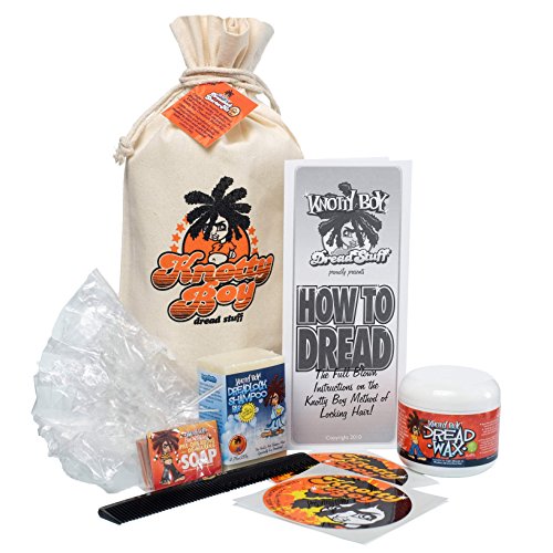 Knotty Boy Dreadlock Starter Kit with Light Wax