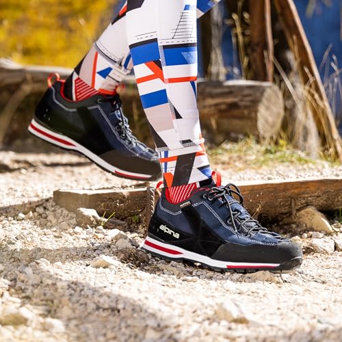 Alpina Royal Men's Hiking Wateproof Shoes | All Weather Grip - Slip Resistant Outsole | Lightweight | Full Leather3