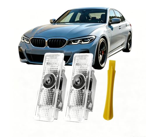 2 piezas luces de logo para puertas de auto LED miniatura 1