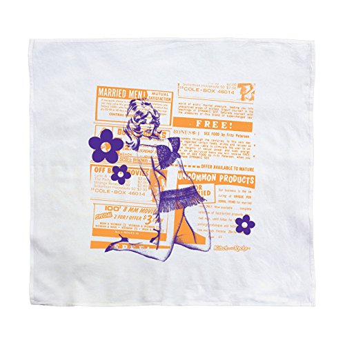 Crowded Coop, LLC Flour Sack 30"x30" Kitchen Towel - Sexy Food