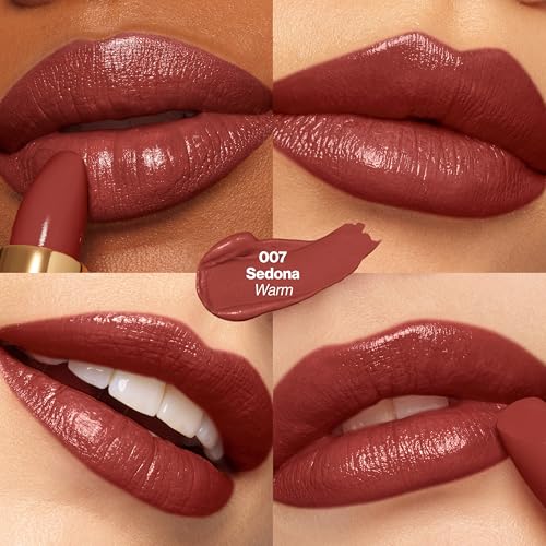 REVLON Super Lustrous Ultra Lipstick, 007 Sedona | Moisturizing lipstick with the care of a lip balm. Full coverage, radiant color in one swipe. Creamy, lightweight feel. - image 3